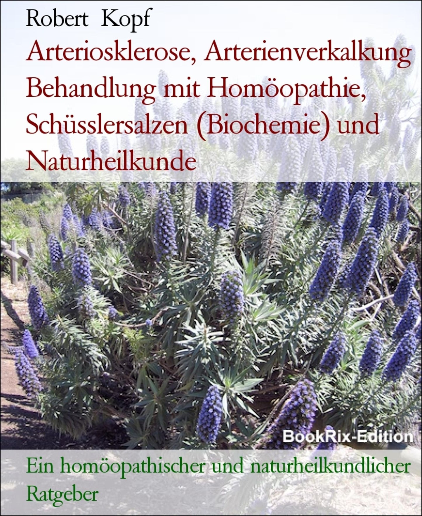 Arteriosklerose, Arterienverkalkung - Behandlung mit Homöopathie, Schüsslersalzen (Biochemie) und Naturheilkunde: Ein homöopathischer, biochemischer und naturheilkundlicher Ratgeber