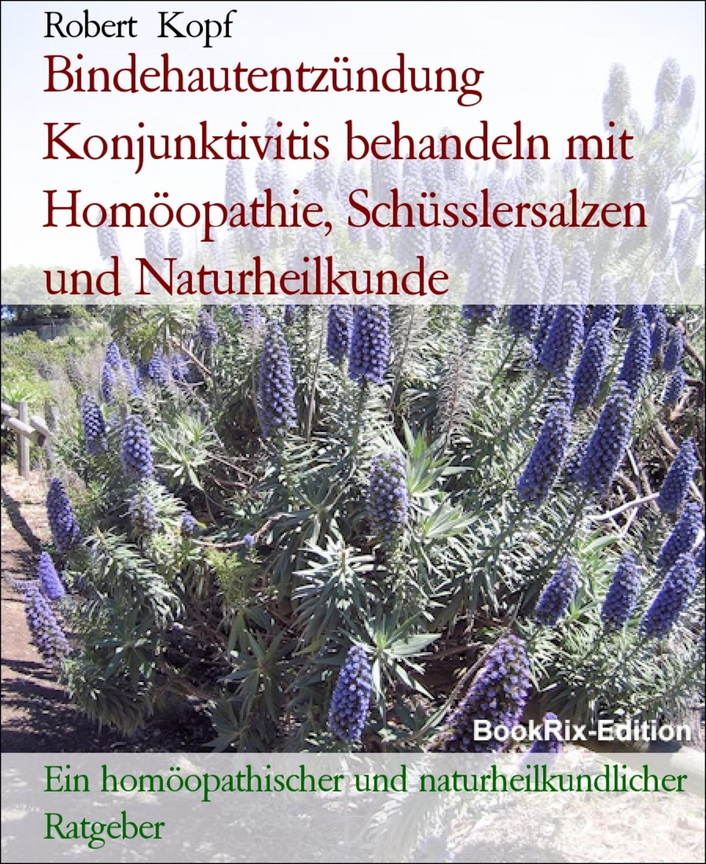 Bindehautentzündung - Konjunktivitis behandeln mit Homöopathie, Schüsslersalzen (Biochemie) und Naturheilkunde: Ein homöopathischer, biochemischer und naturheilkundlicher Ratgeber