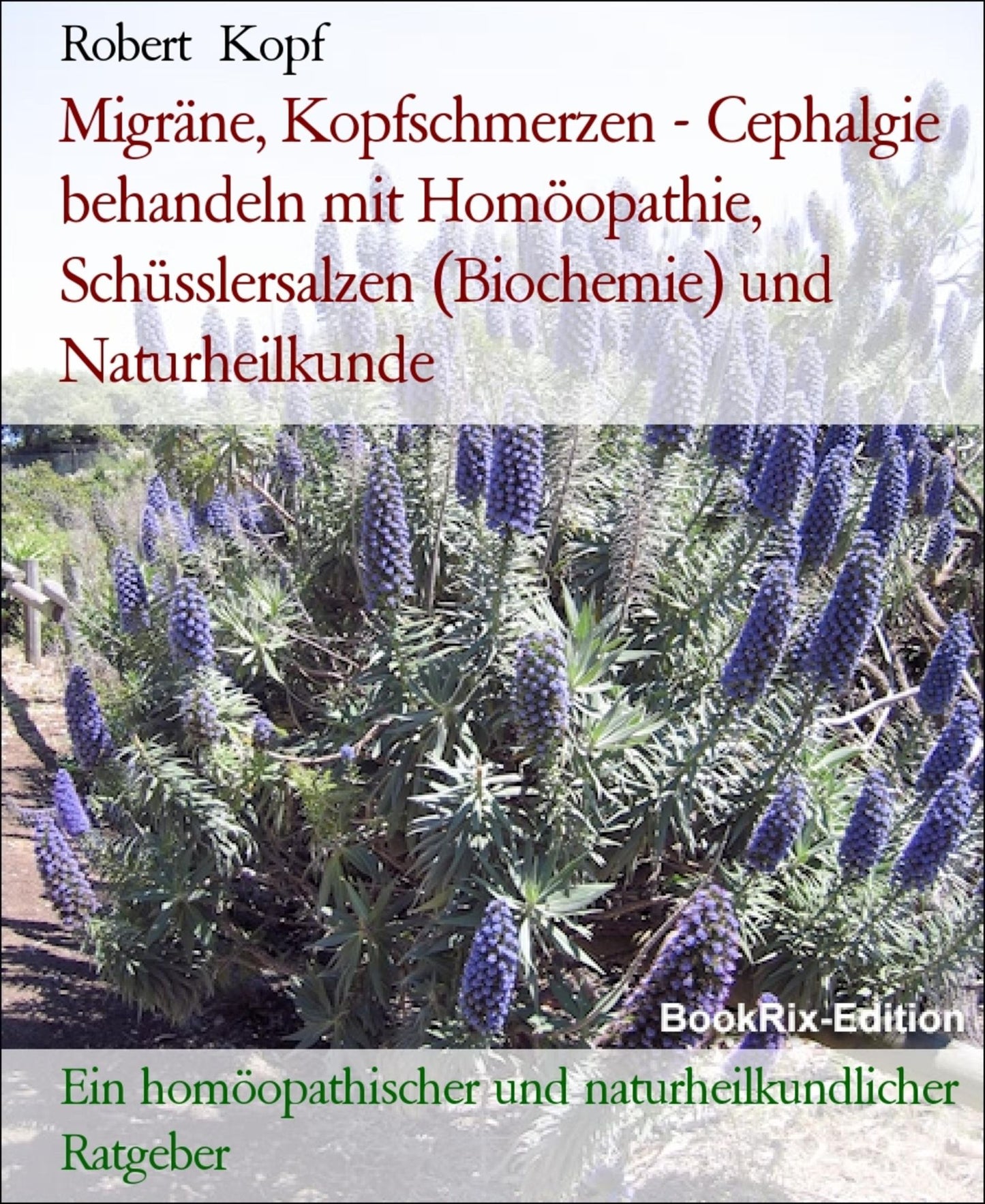 Migräne, Kopfschmerzen - Cephalgie behandeln mit Homöopathie, Schüsslersalzen (Biochemie) und Naturheilkunde: Ein homöopathischer, biochemischer und naturheilkundlicher Ratgeber
