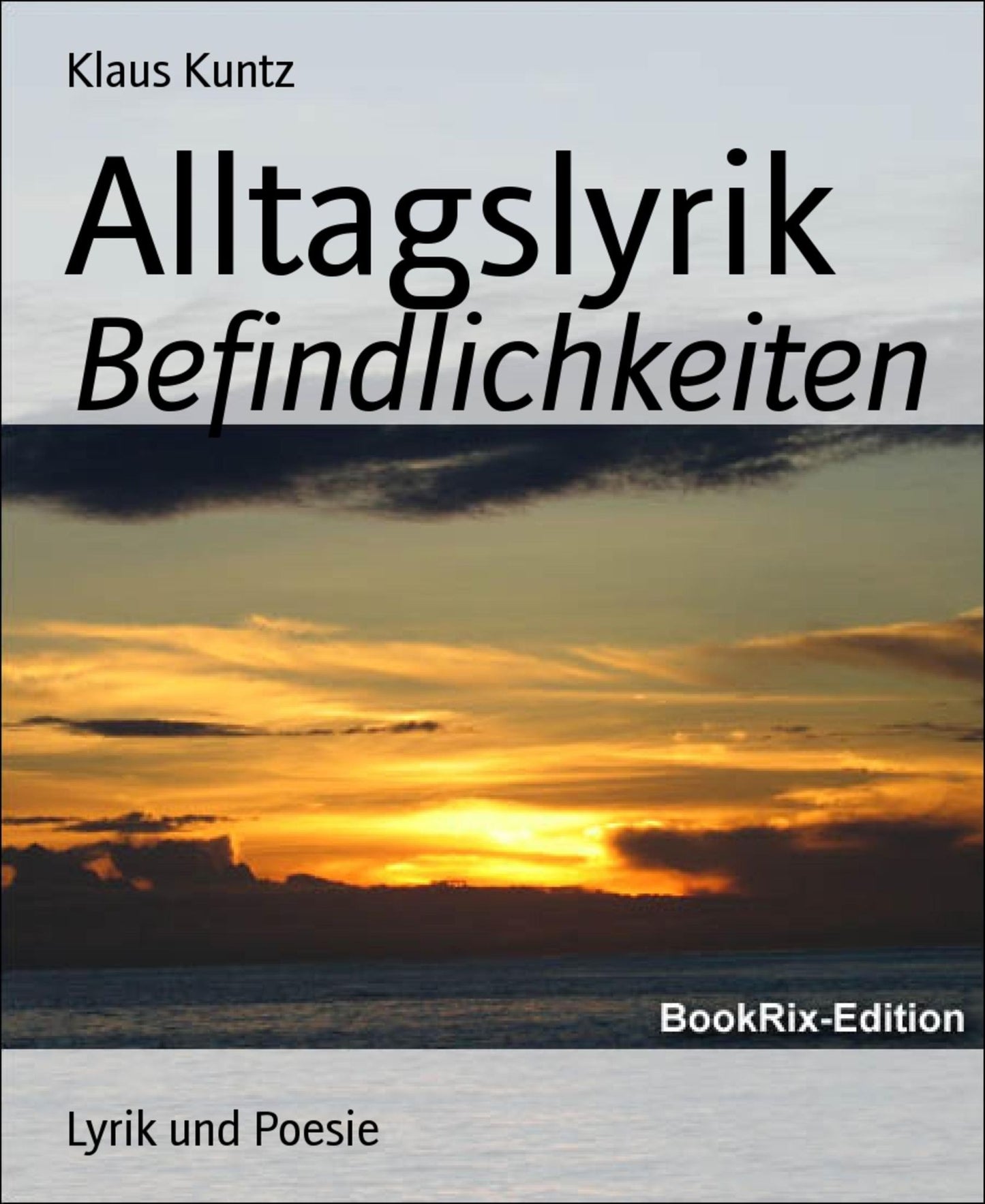 Alltagslyrik: Befindlichkeiten