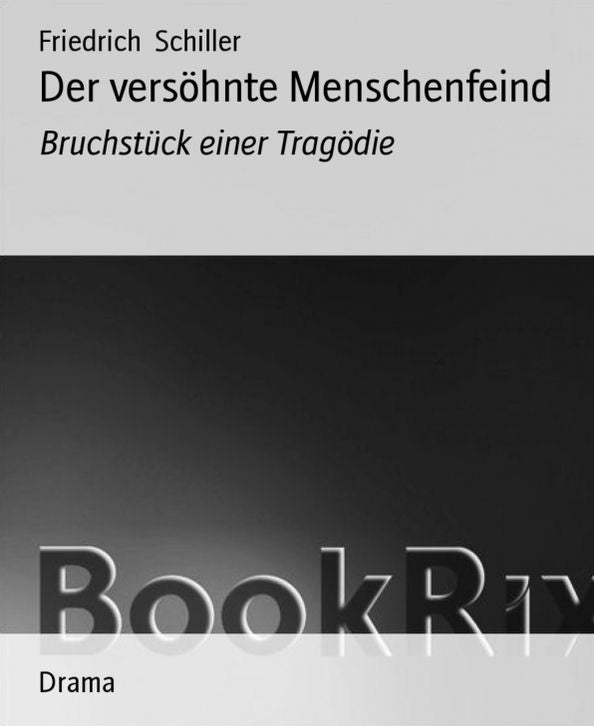 Der versöhnte Menschenfeind: Bruchstück einer Tragödie