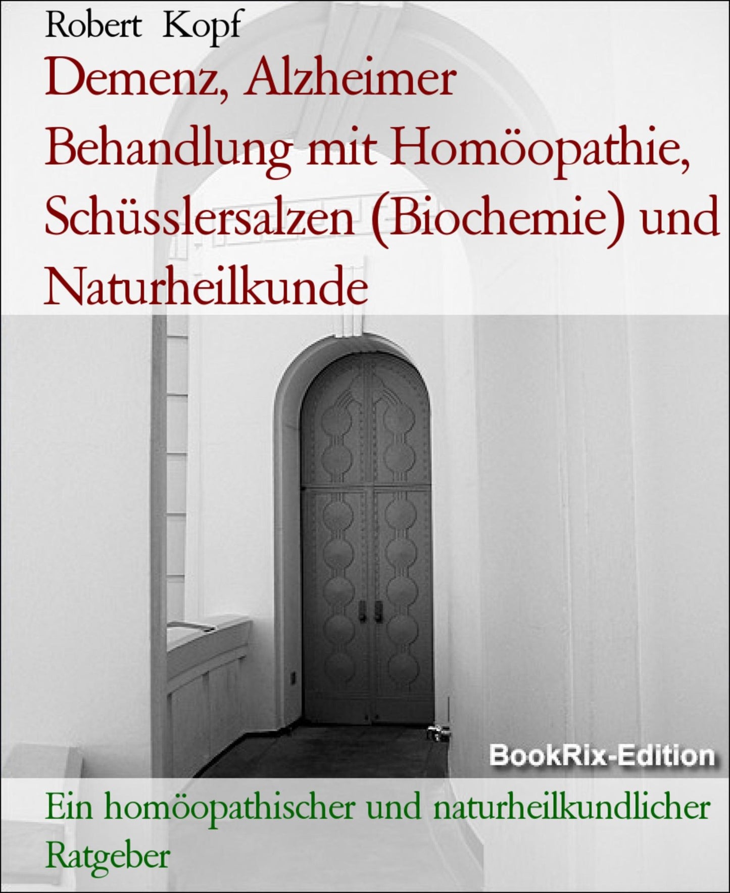 Demenz, Alzheimer - Behandlung mit Homöopathie, Schüsslersalzen (Biochemie) und Naturheilkunde: Ein homöopathischer, biochemischer und naturheilkundlicher Ratgeber