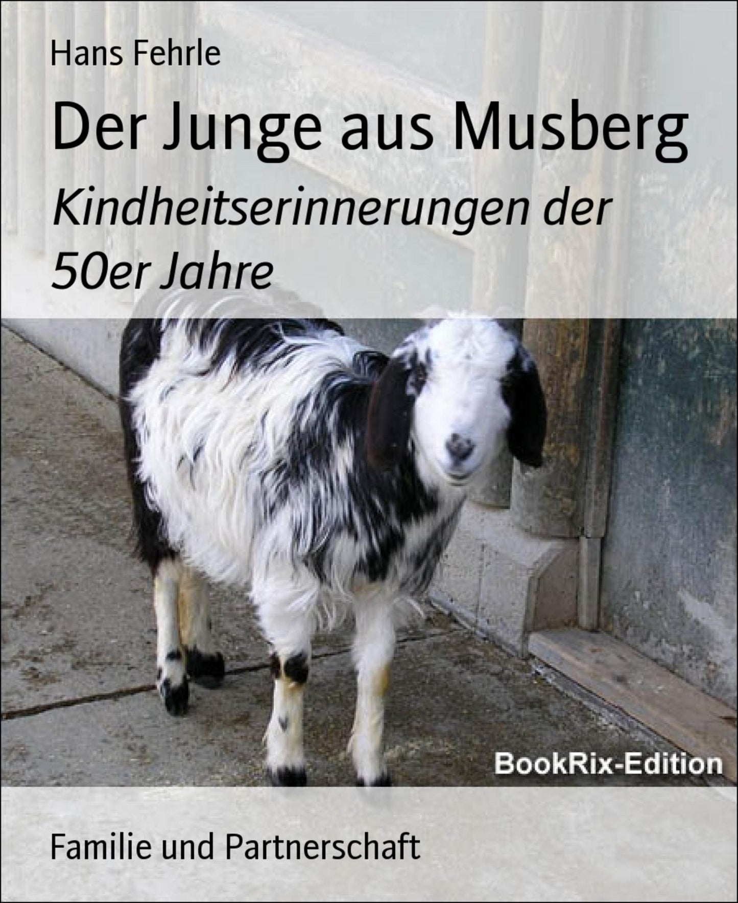 Der Junge aus Musberg: Kindheitserinnerungen der 50er Jahre