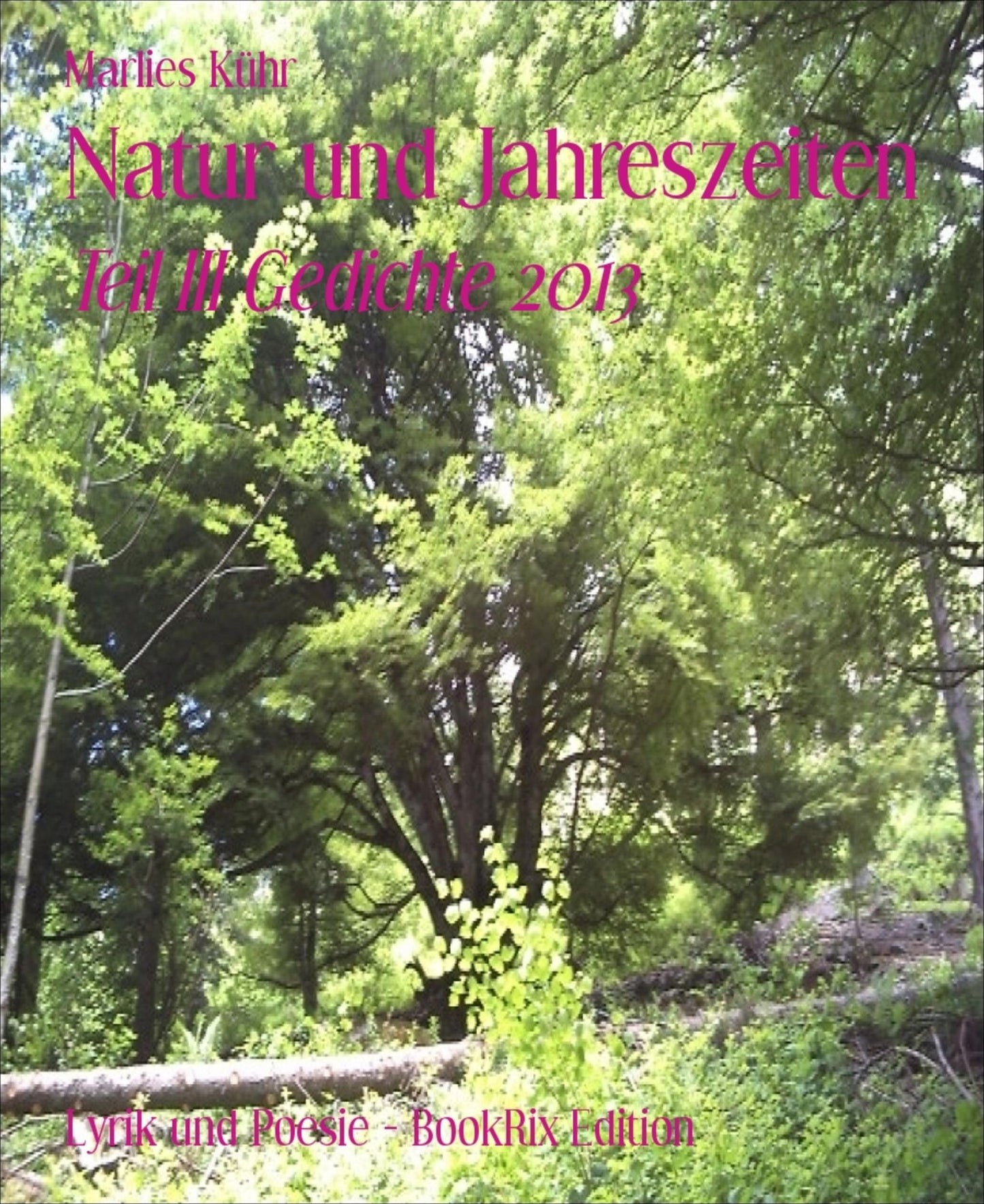Natur und Jahreszeiten: Teil III Gedichte 2013