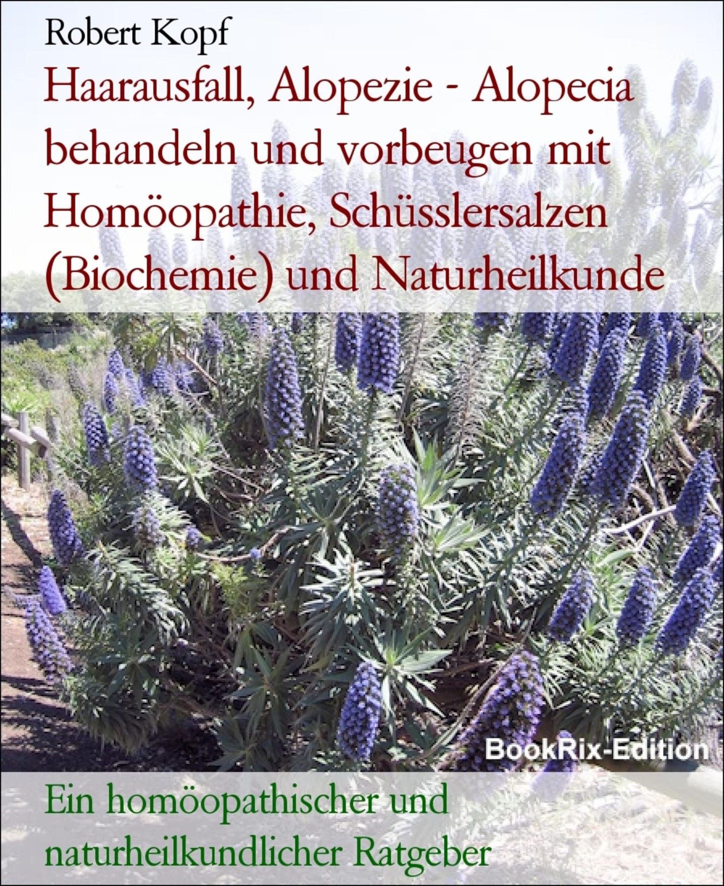 Haarausfall, Alopezie - Alopecia behandeln und vorbeugen mit Homöopathie, Schüsslersalzen (Biochemie) und Naturheilkunde: Ein homöopathischer, biochemischer und naturheilkundlicher Ratgeber