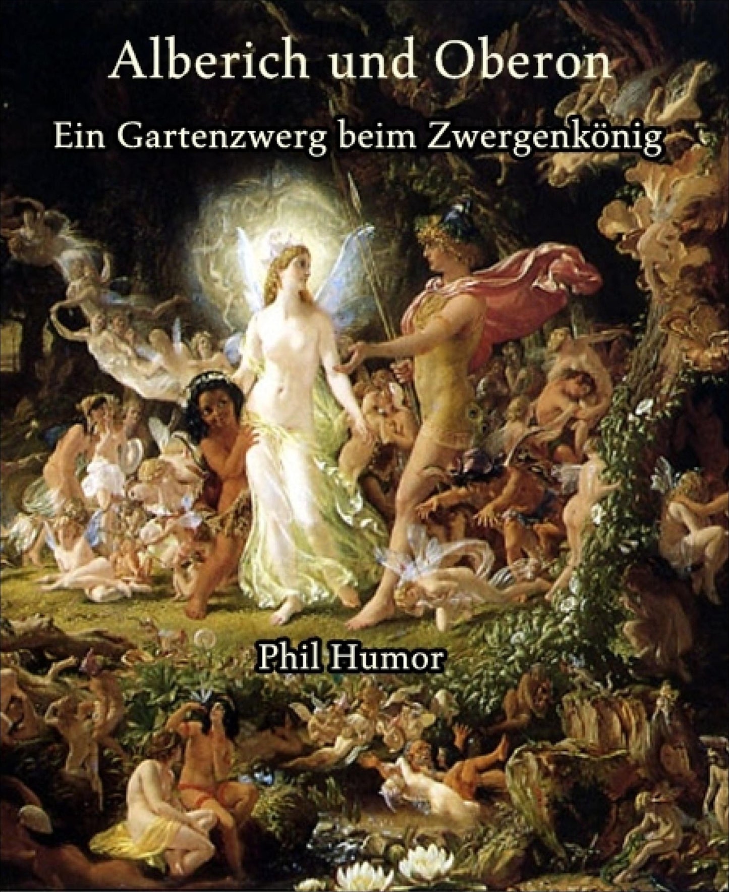Alberich und Oberon: Ein Gartenzwerg beim Zwergenkönig