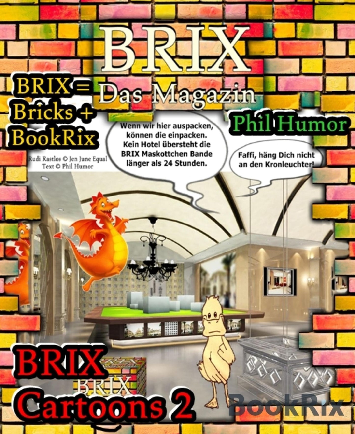 BRIX Cartoons 2: Cartoons aus dem BookRix Magazin BRIX