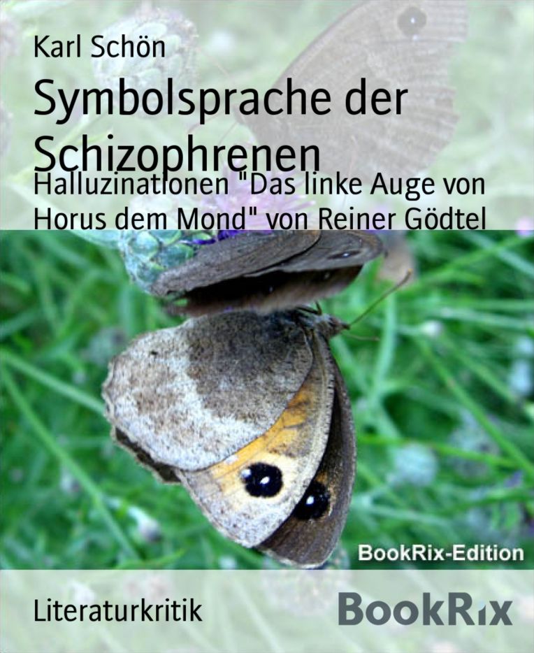 Symbolsprache der Schizophrenen: Halluzinationen "Das linke Auge von Horus dem Mond" von Reiner Gödtel