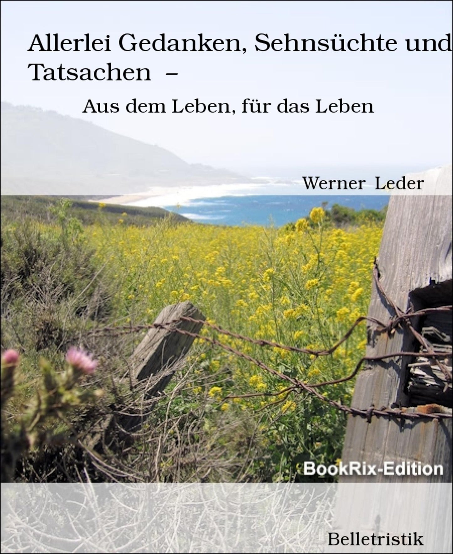 Allerlei Gedanken, Sehnsüchte und Tatsachen -: Aus dem Leben, für das Leben