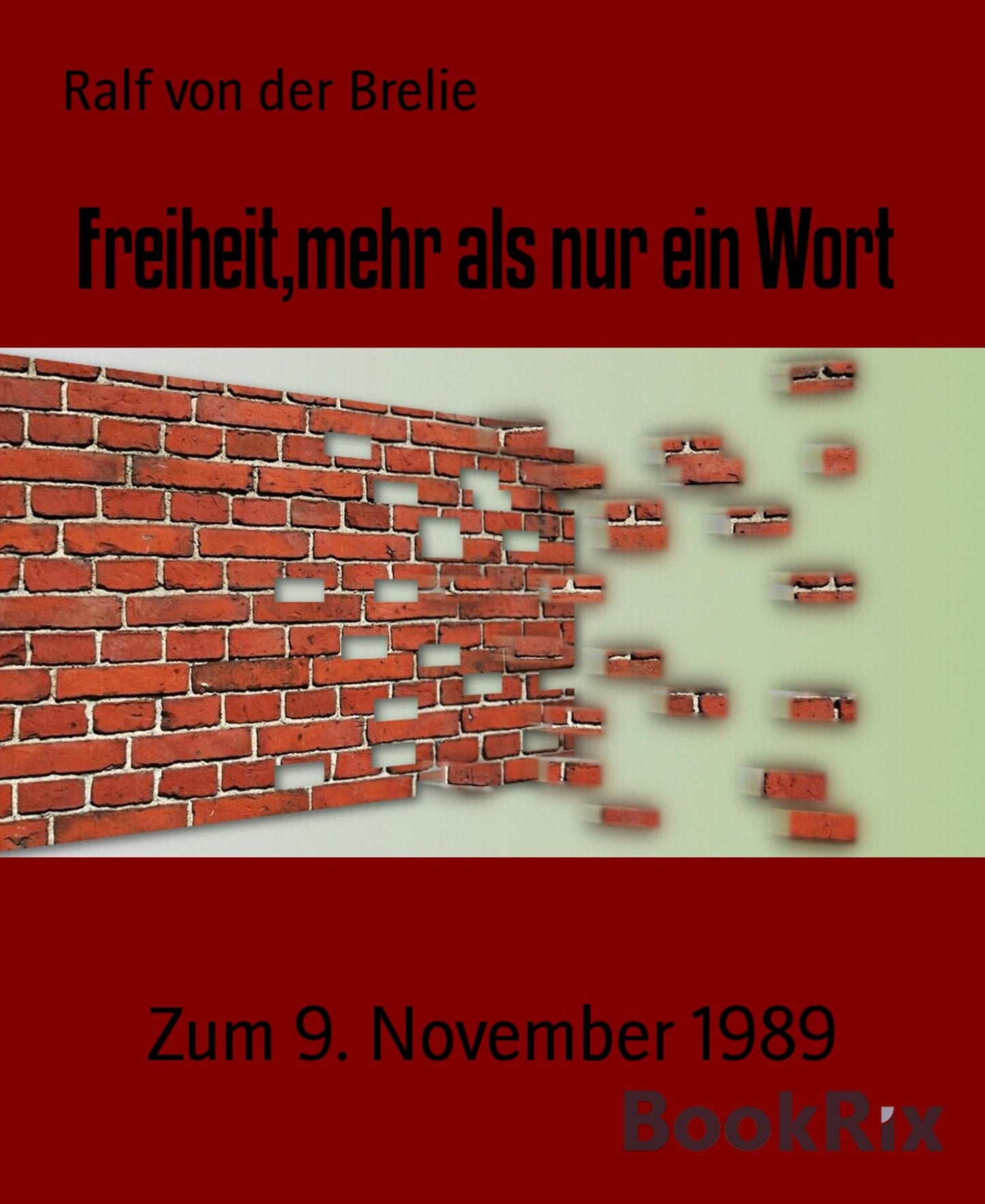 Freiheit,mehr als nur ein Wort: Zum 9. November 1989
