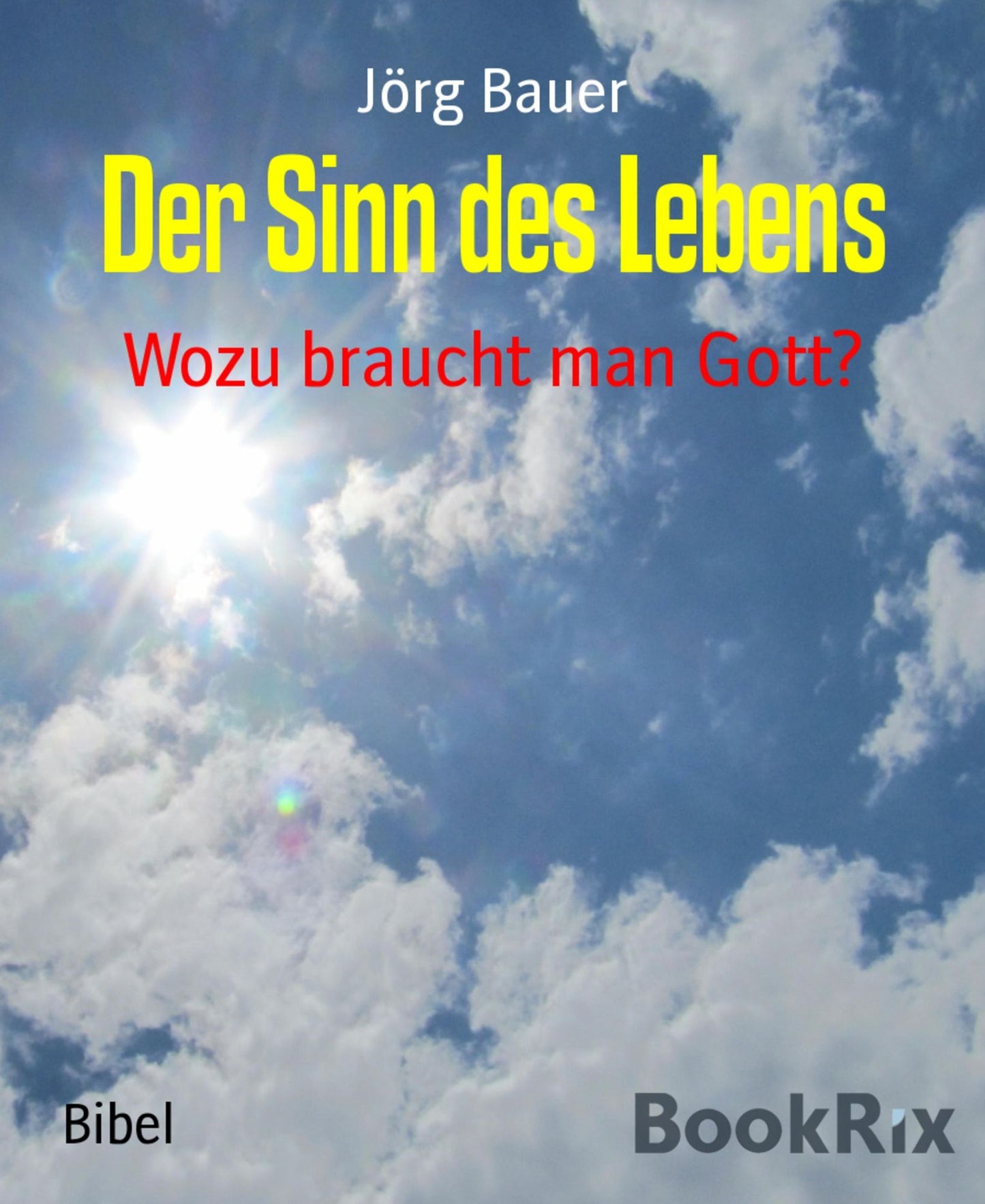 Der Sinn des Lebens: Wozu braucht man Gott?
