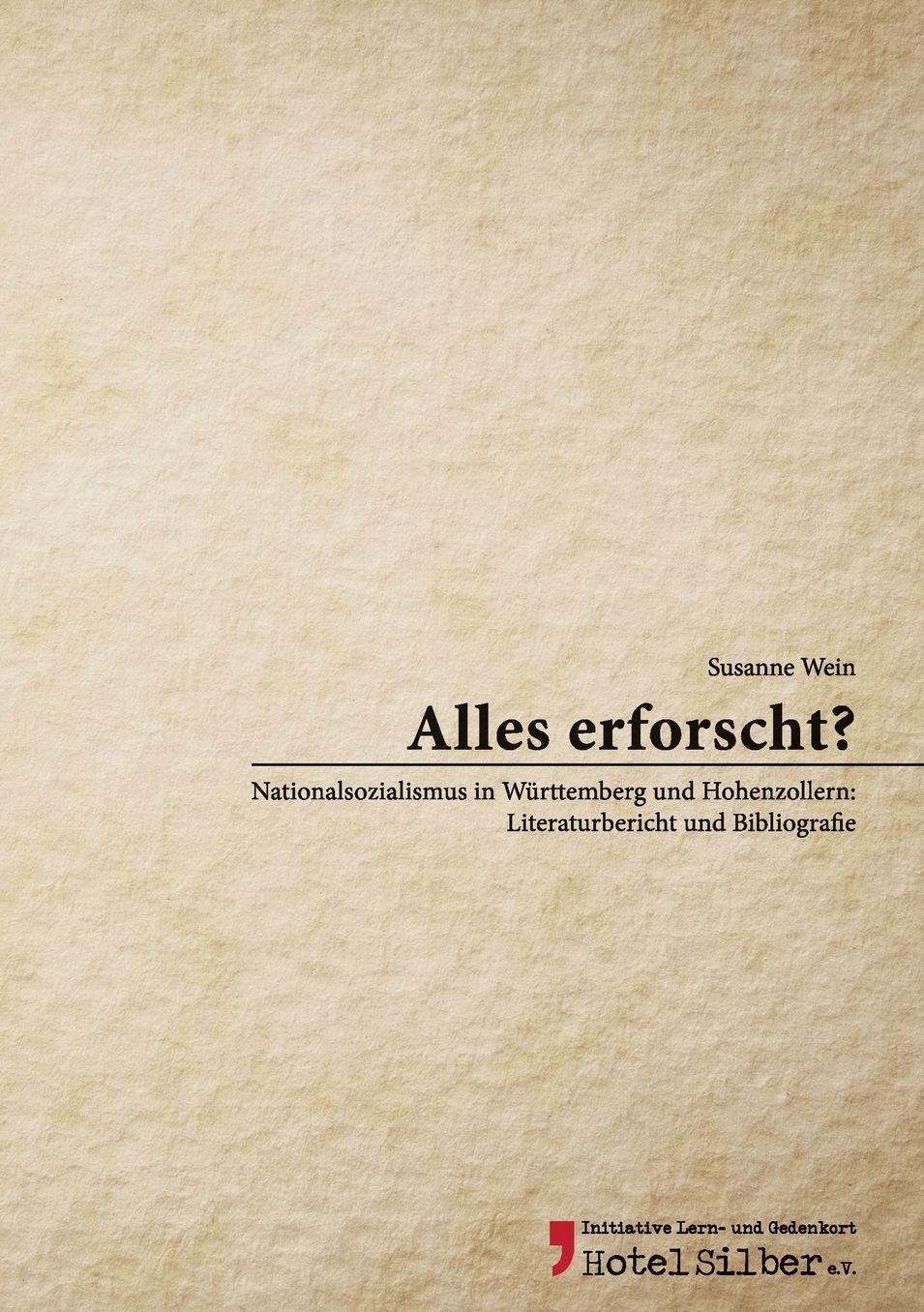 Alles Erforscht?