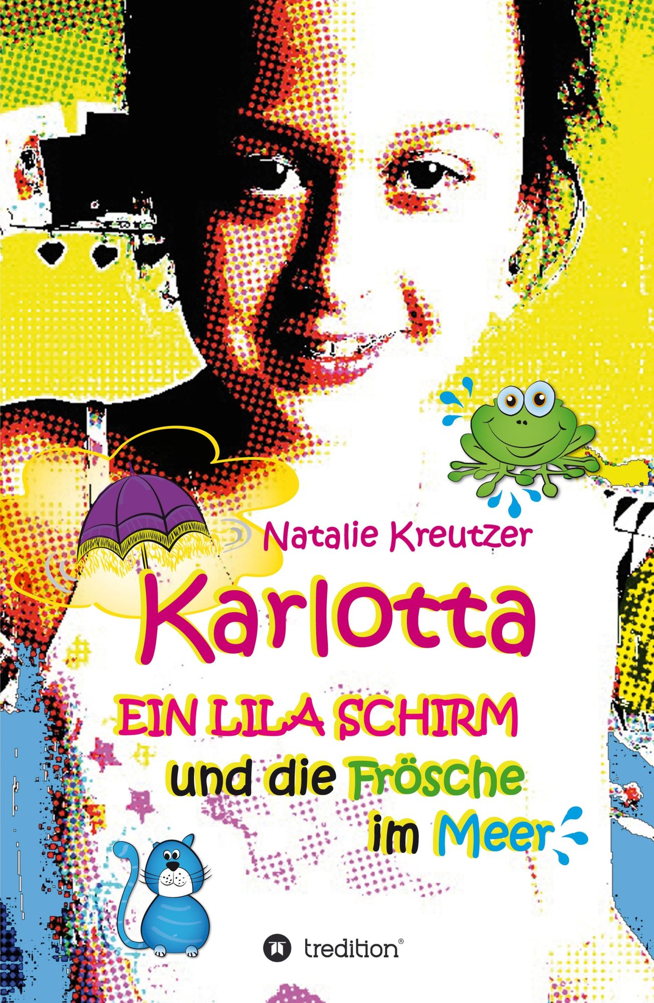 Karlotta: Ein lila Schirm und die Frösche im Meer