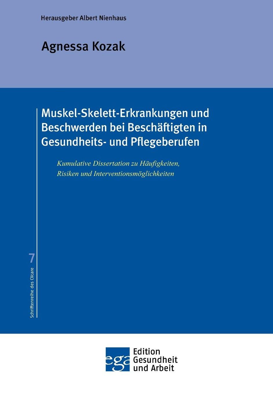 Muskel-Skelett-Erkrankungen und Beschwerden bei Beschäftigten in Gesundheits- und Pflegeberufen