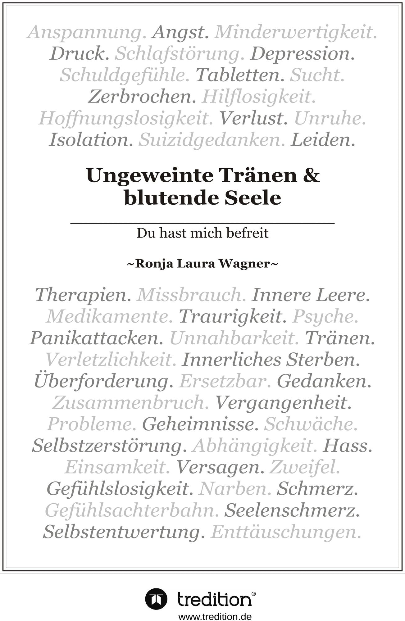 Ungeweinte Tränen und blutende Seele: Du hast mich befreit