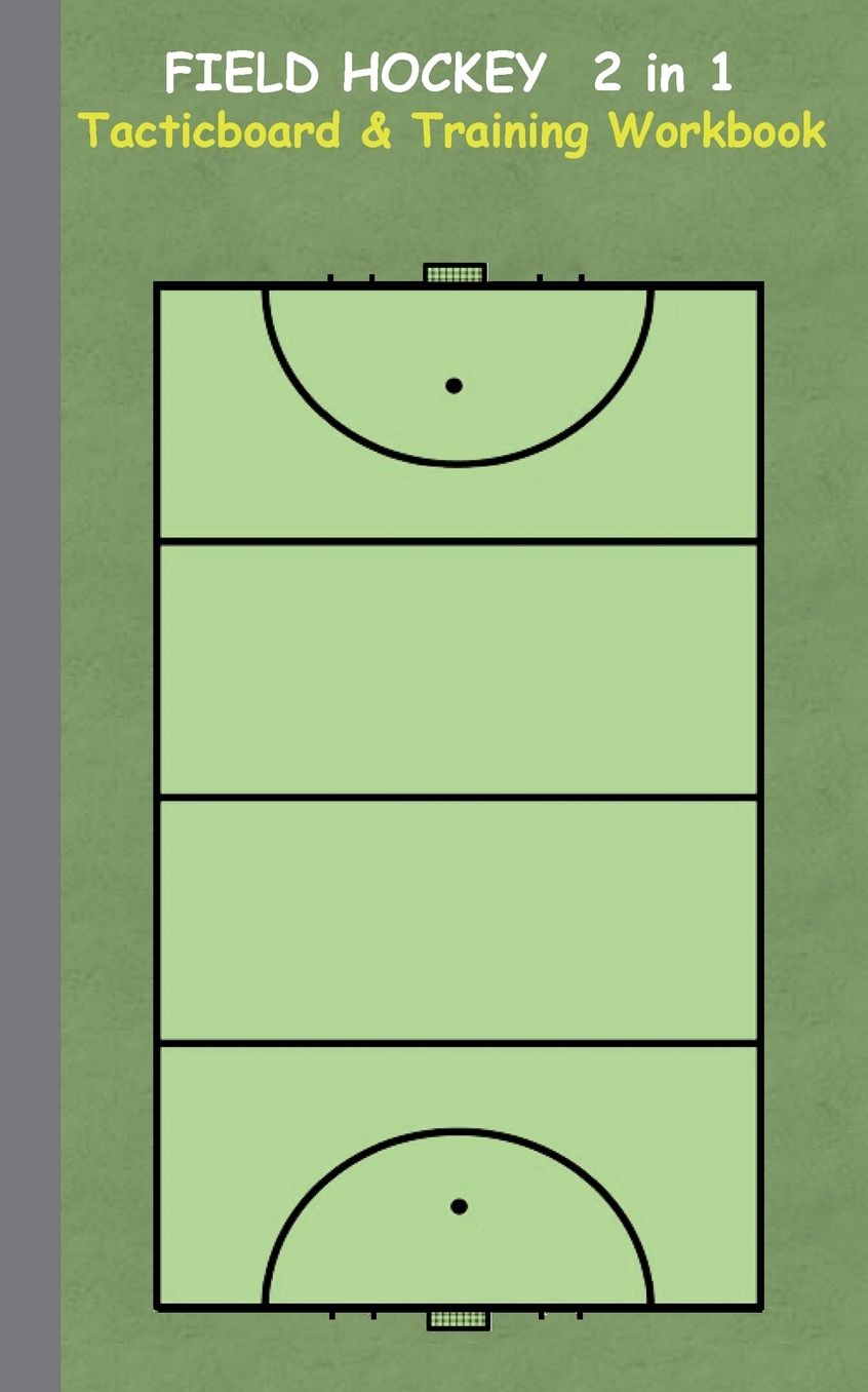 Field Hockey 2 in 1 Tacticboard and Training Workbook