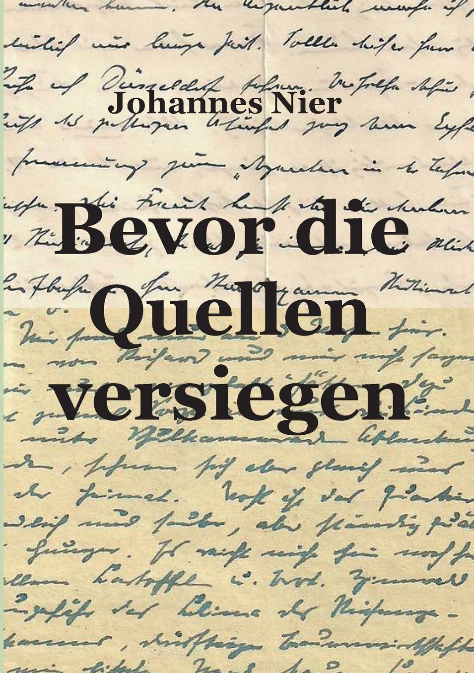 Bevor Die Quellen Versiegen
