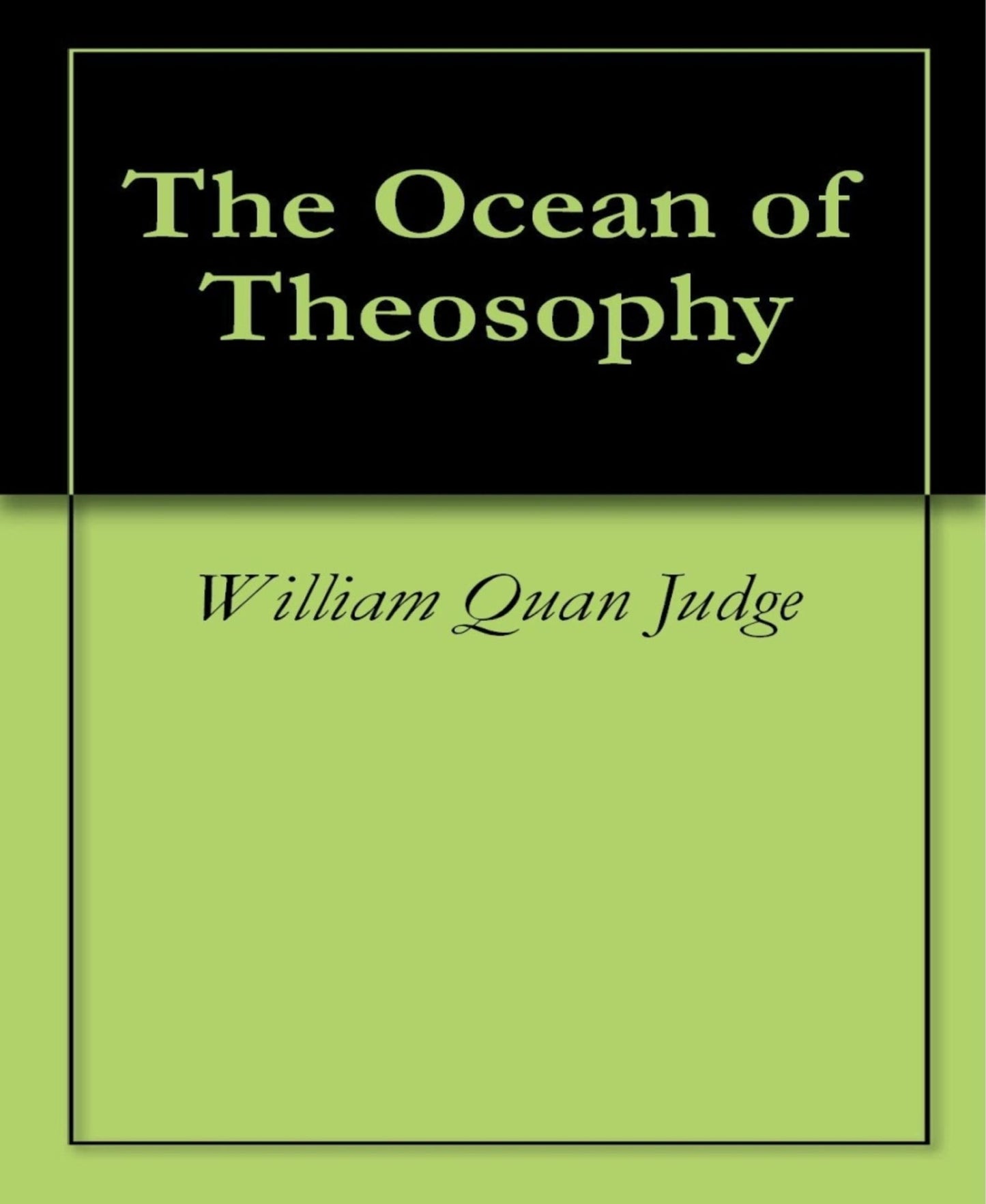 The Ocean of Theosophy