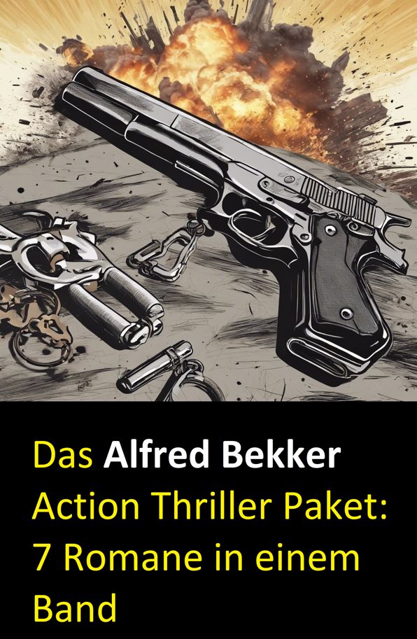 Das Alfred Bekker Action Thriller Paket: 7 Romane in einem Band: Cassiopeiapress Spannung