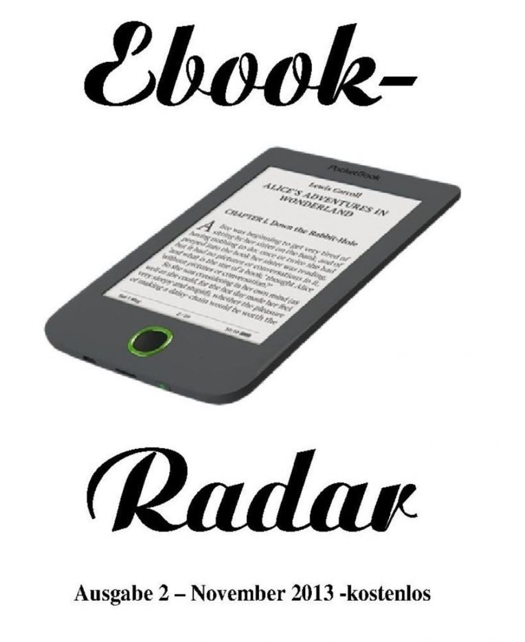 Ebook Radar - Ausgabe 2: November 2013