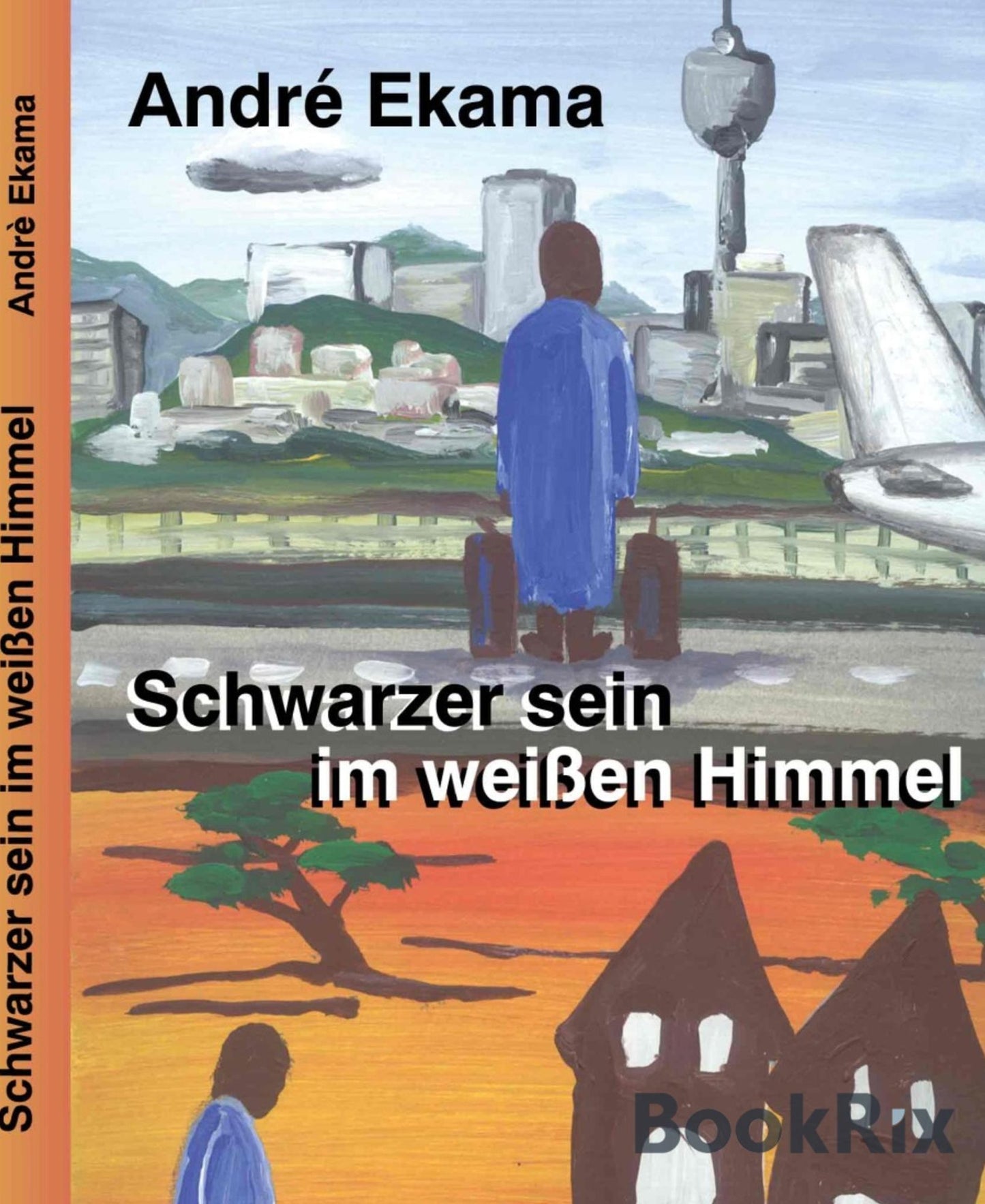Schwarzer sein im weißen Himmel