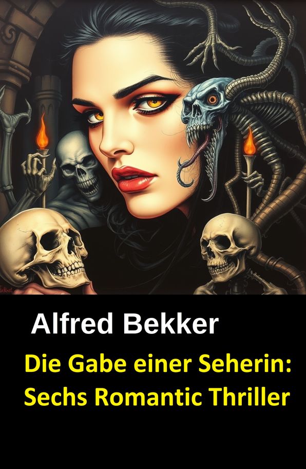 Die Gabe einer Seherin: Sechs Romantic Thriller: Cassiopeiapress Spannung