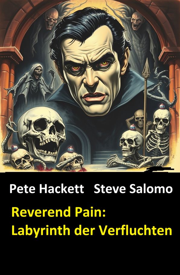 Steve Salomo - Reverend Pain: Labyrinth der Verfluchten: Band 9 der Horror-Serie: Cassiopeiapress Spannung