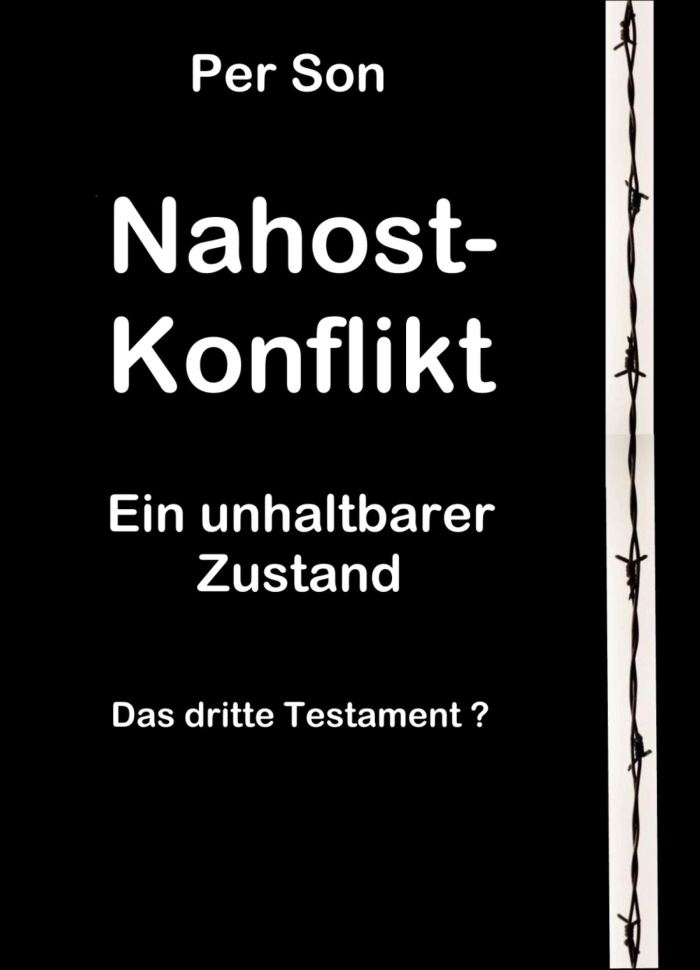 Nahost-Konflikt: Ein unhaltbarer Zustand
