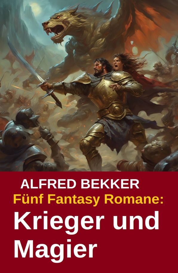 Krieger und Magier: Fünf Fantasy Romane des ELBEN und DRACHENERDE Autors