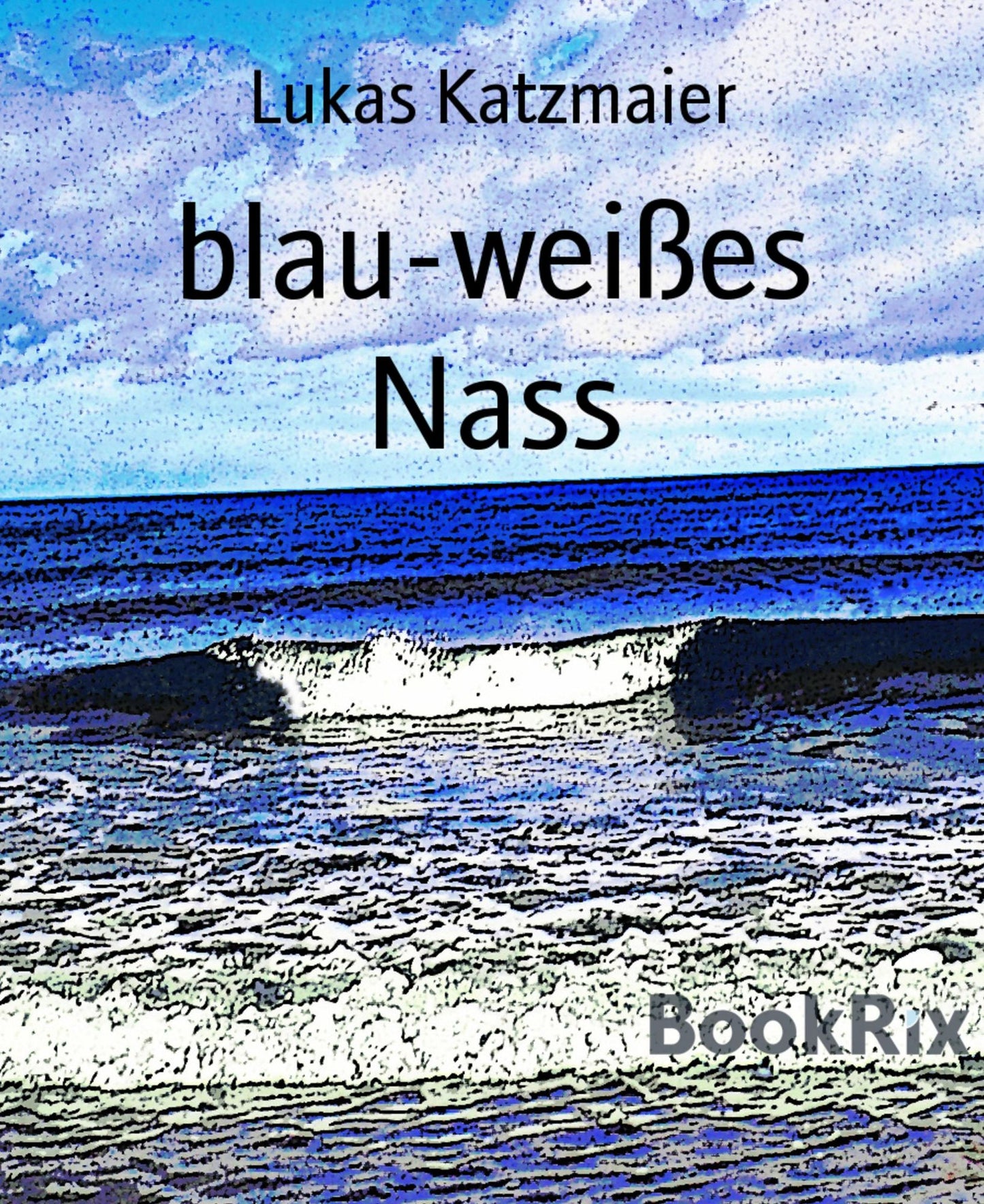 blau-weißes Nass