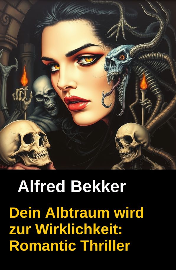 Alfred Bekker Roman - Dein Albtraum wird zur Wirklichkeit: Cassiopeiapress Romantic Thriller