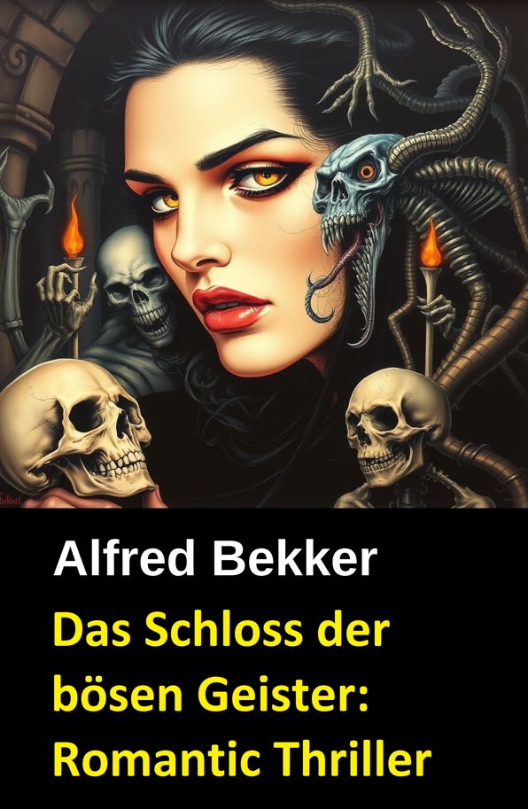 Alfred Bekker schreibt als Leslie Garber: Das Schloss der bösen Geister: Unheimlicher Roman/ Cassiopeiapress Romantic Thriller