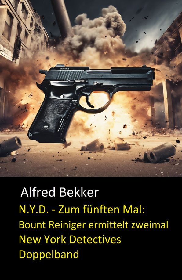 N.Y.D. - Zum fünften Mal: Bount Reiniger ermittelt zweimal (New York Detectives Doppelband): Tod eines Schnüfflers/ Ein Killer läuft Amok: Zwei Cassiopeiapress Thriller in einem Buch