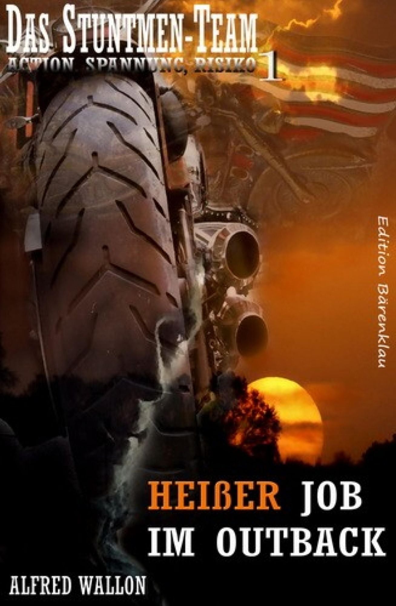 Heißer Job im Outback (Das Stuntman-Team 1): Cassiopeiapress Spannung/ Edition Bärenklau