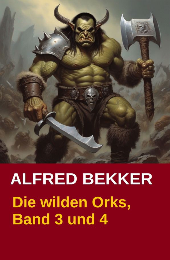 Die wilden Orks, Band 3 und 4: Cassiopeiapress Fantasy Doppelband: Zwei Abenteuer um Elben und Orks in Athranor