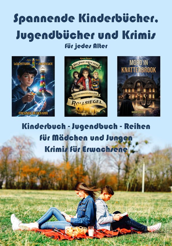 Kinderbücher & Jugendbücher für Jungen und Mädchen - Kinderbuch & Jugendbuch Leseproben: Spannende & lustige Fantasy-Abenteuer für Erstleser ab 6-7, Leseanfänger 8-10, Jugendliche ab 11-12 Jahren