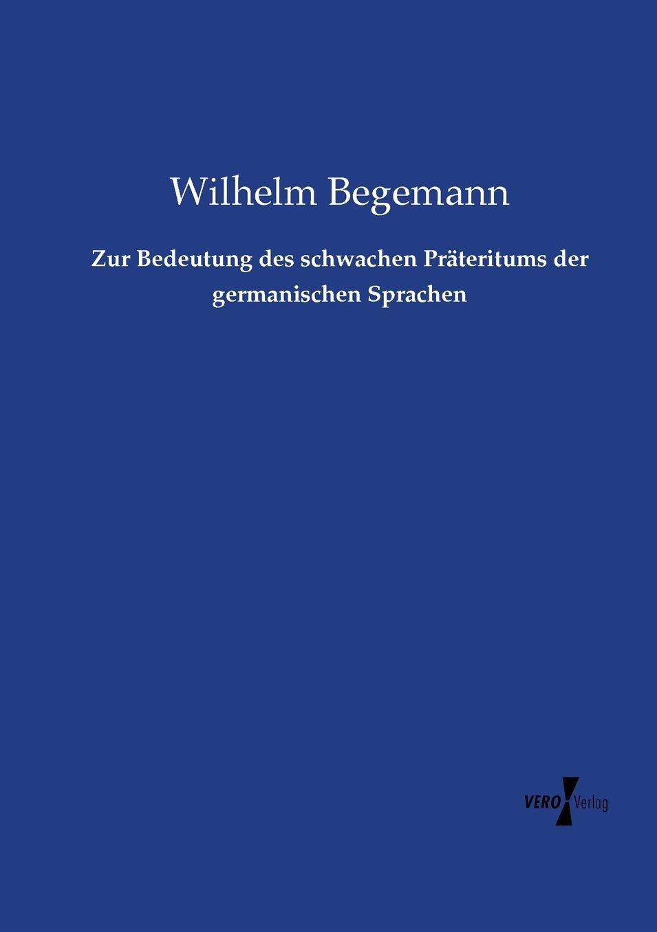Zur Bedeutung des schwachen Prï¿½teritums der germanischen Sprachen