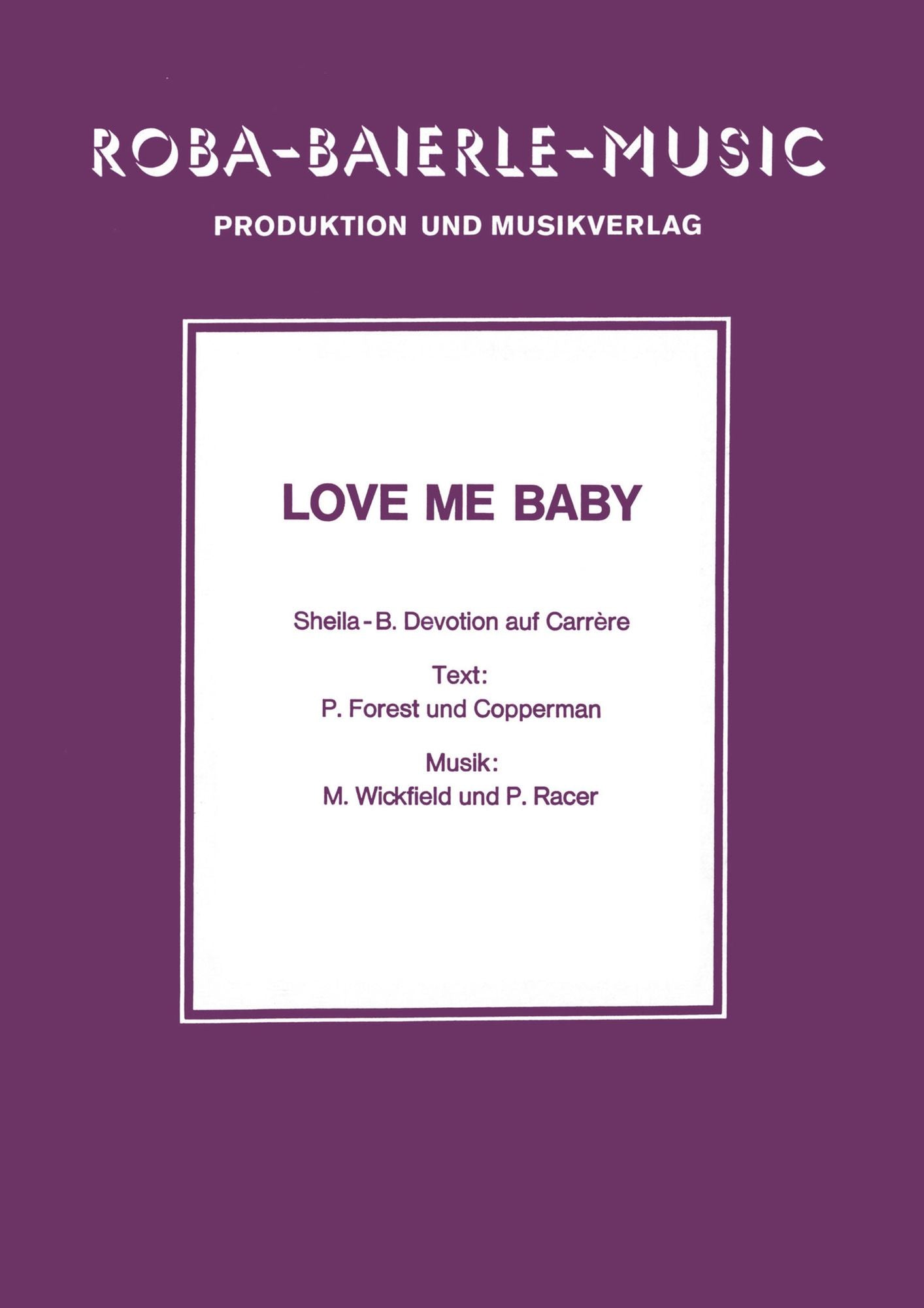Love Me Baby