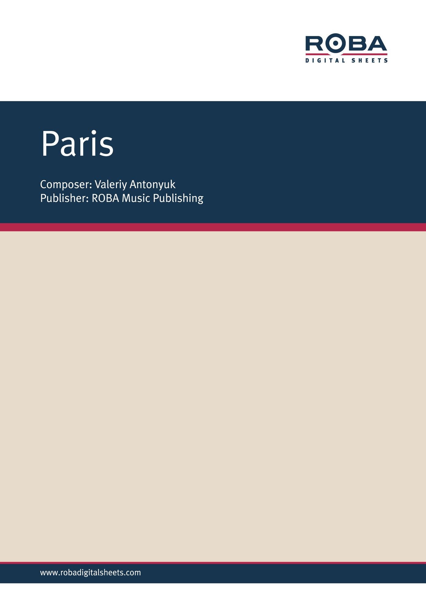 Paris: for accordion, flute, clarinet & glockenspiel