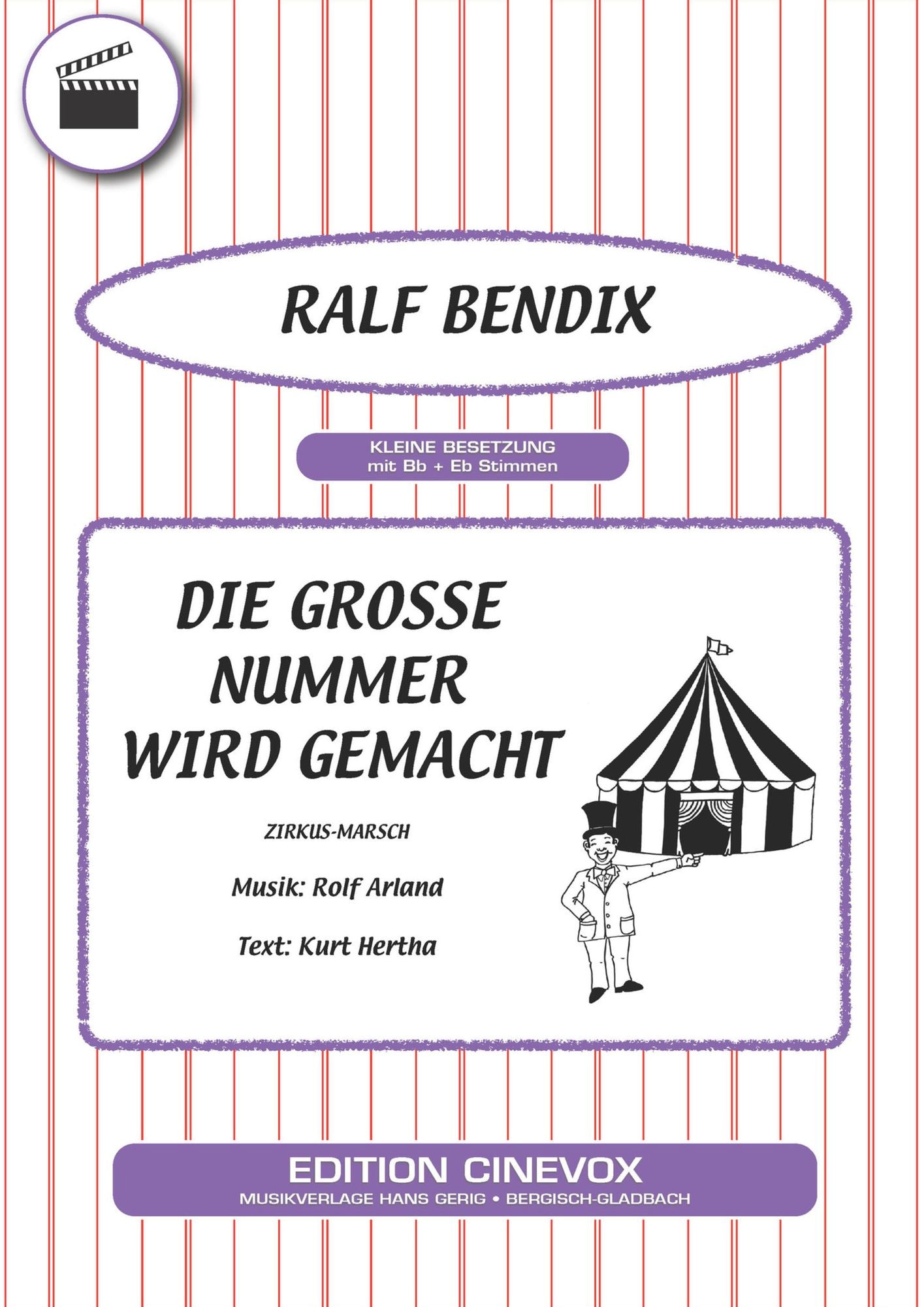 Die grosse Nummer wird gemacht