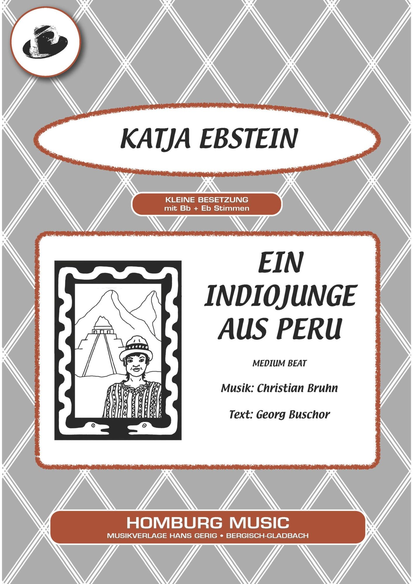 Ein Indiojunge aus Peru