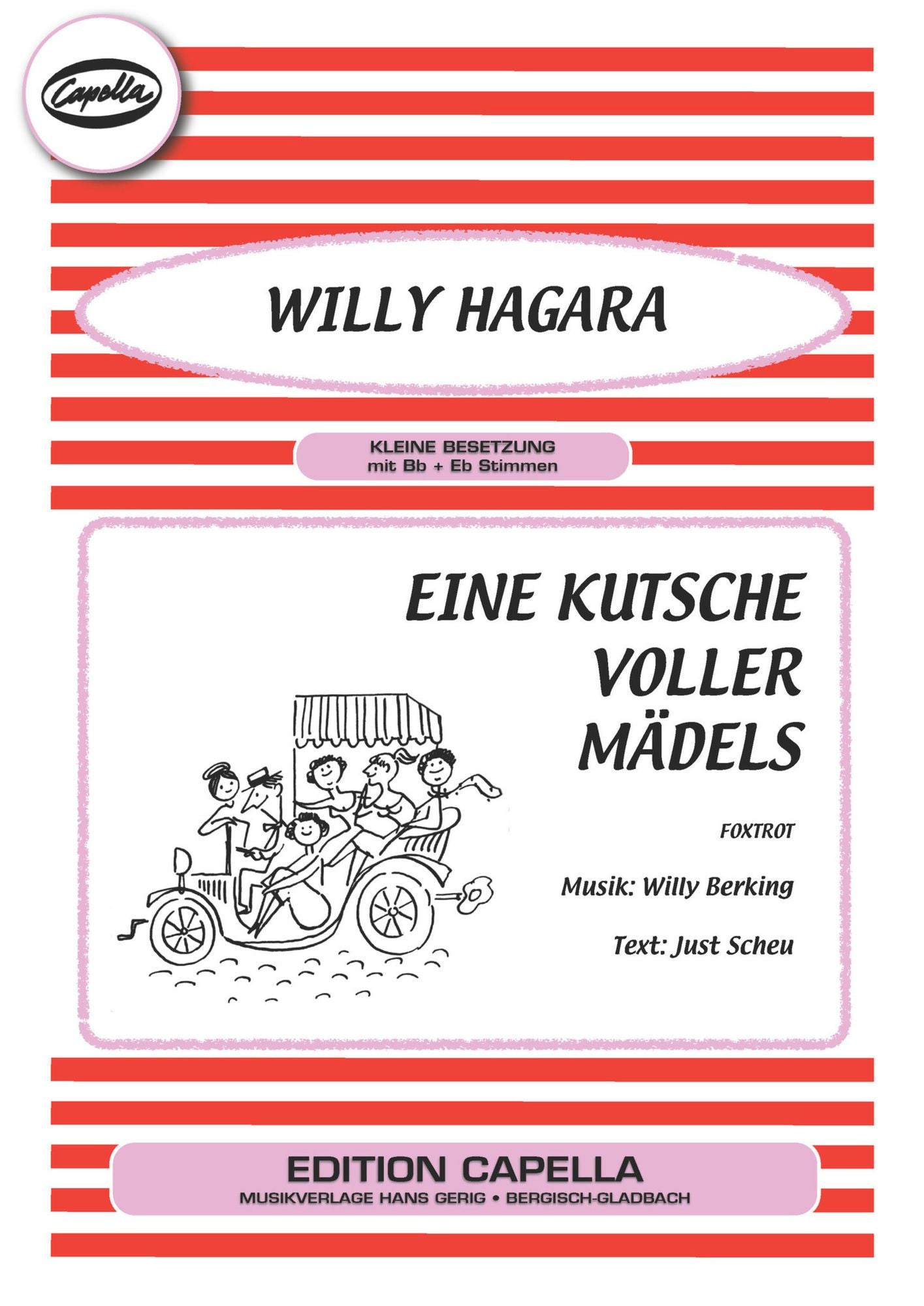 Eine Kutsche voller Mädels