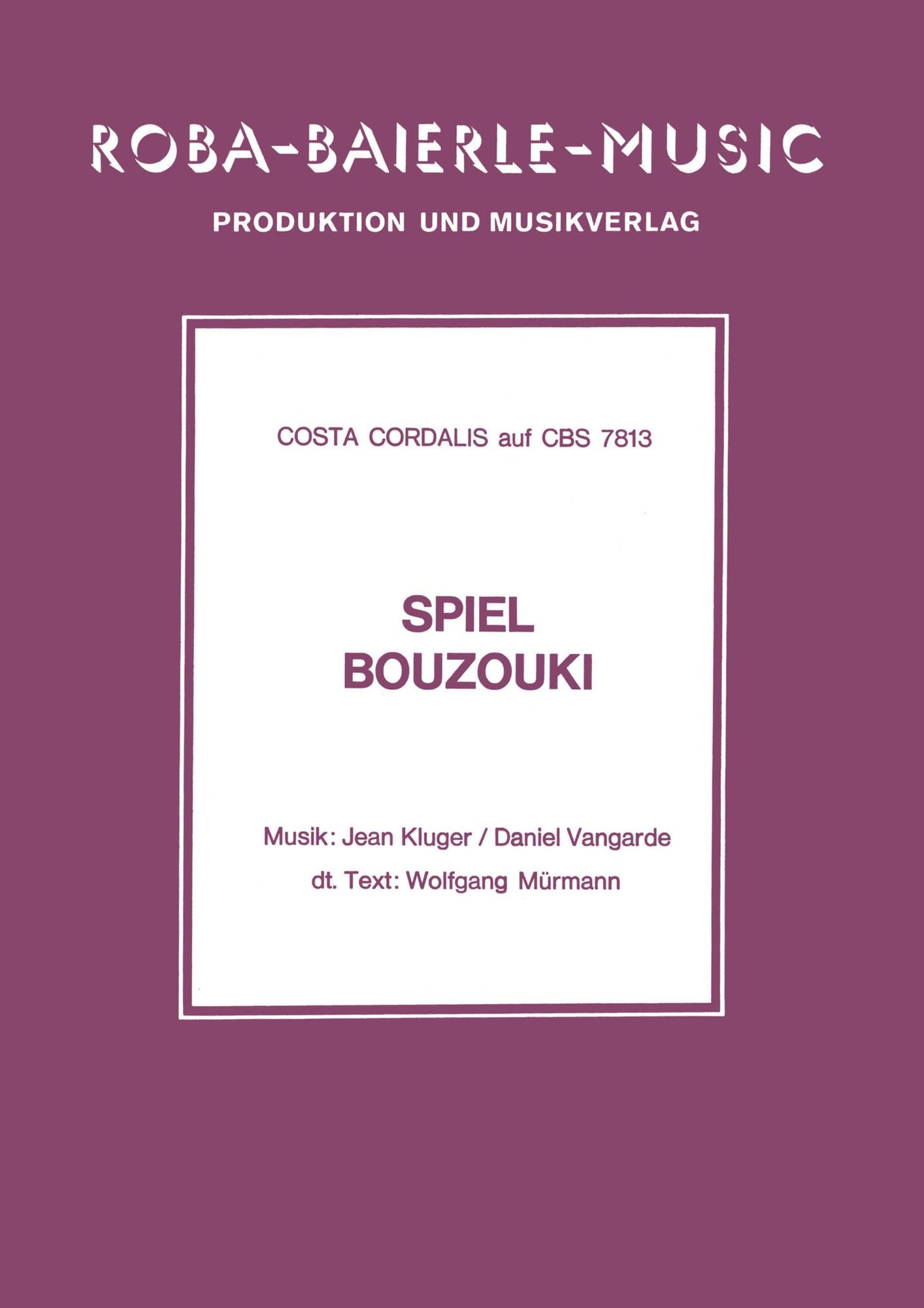 Spiel Bouzouki