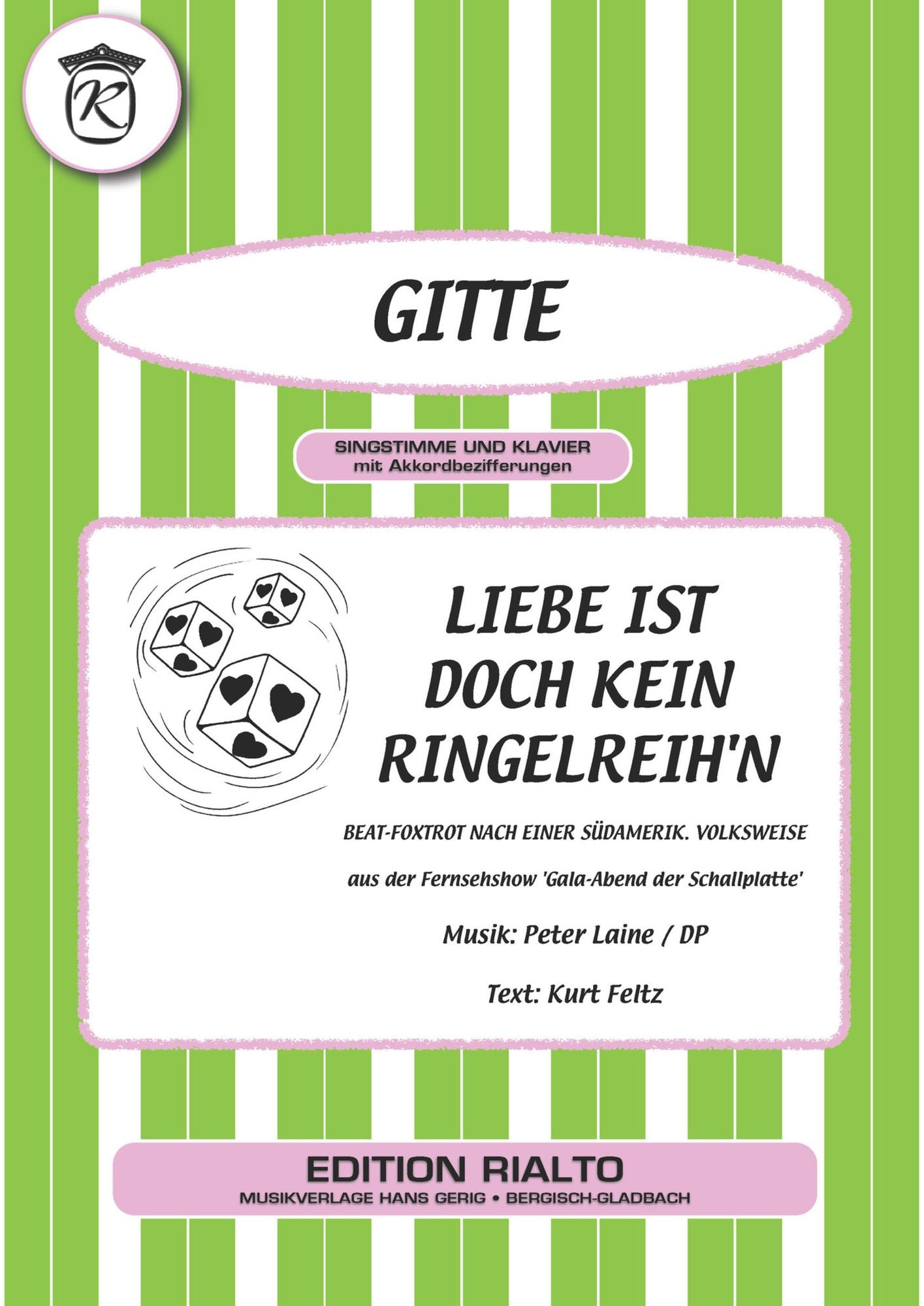 Liebe ist doch kein Ringelreih'n
