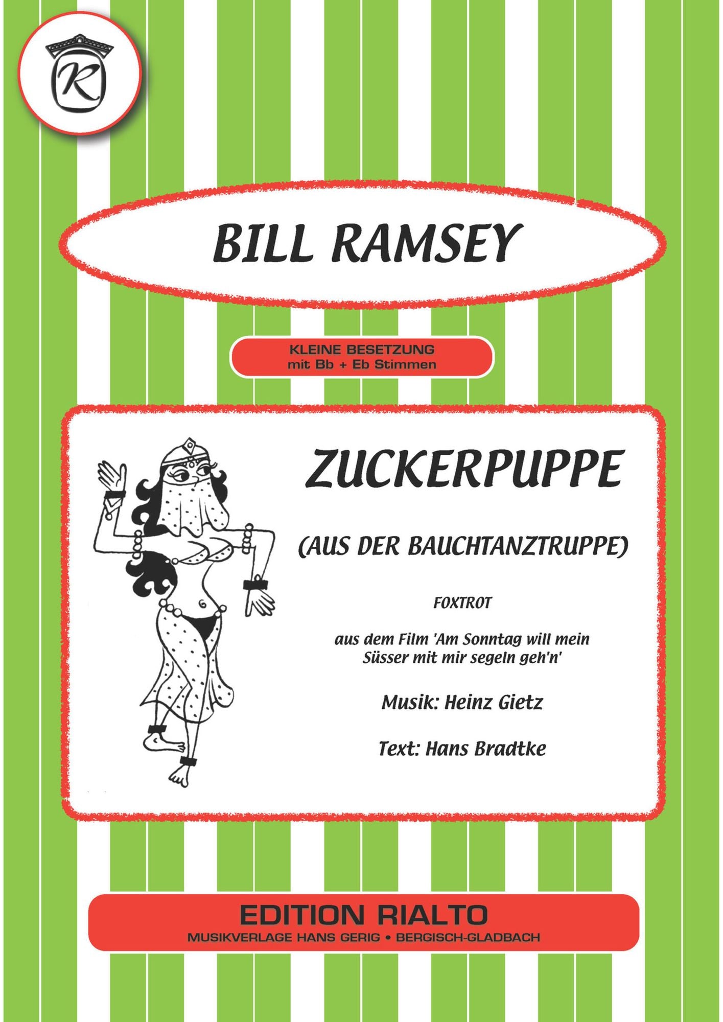 Zuckerpuppe: aus der Bauchtanztruppe