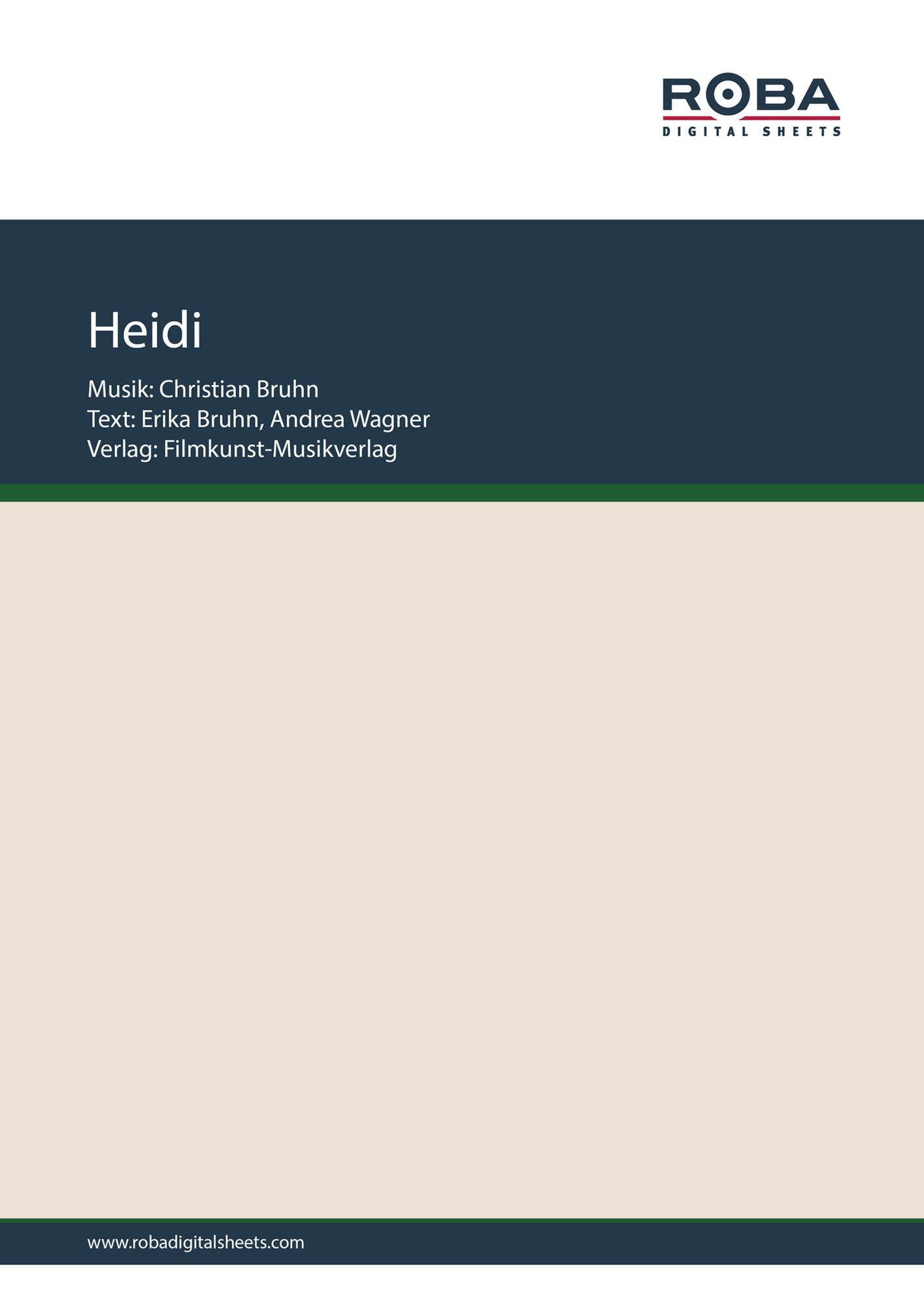 Heidi: Einzelstimmen