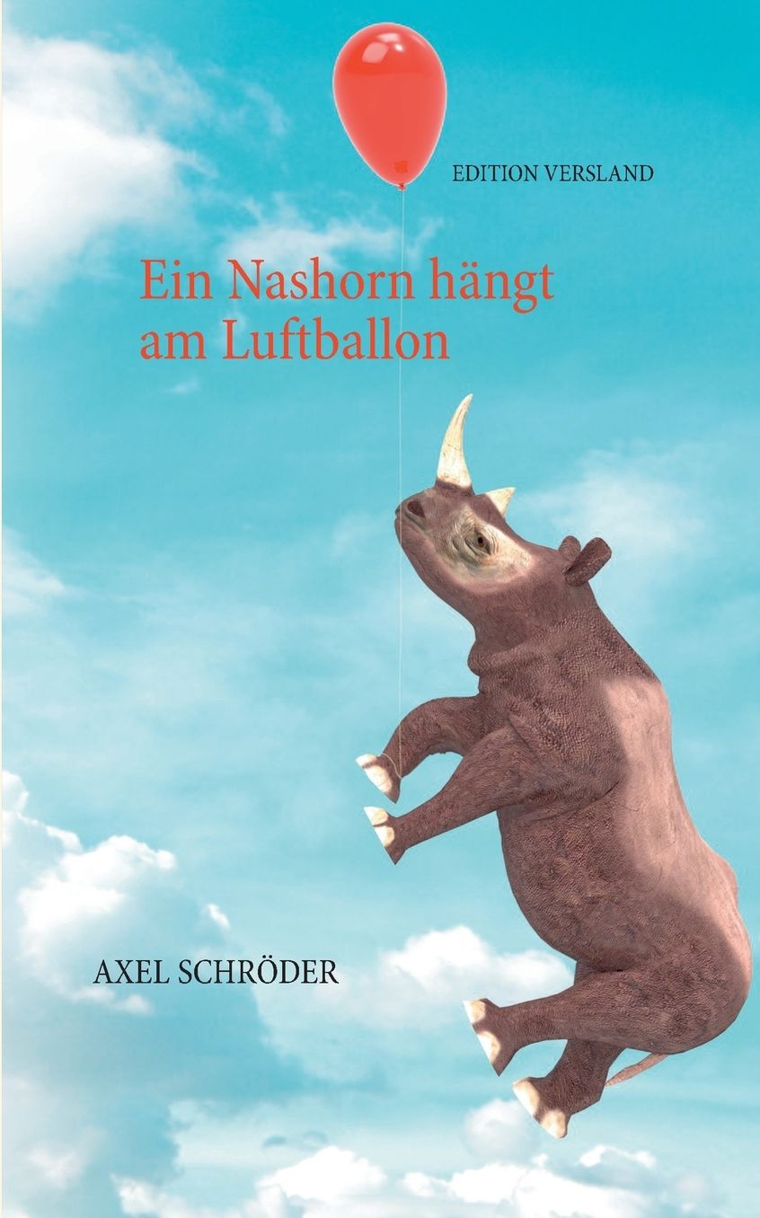 Ein Nashorn h ngt am Luftballon