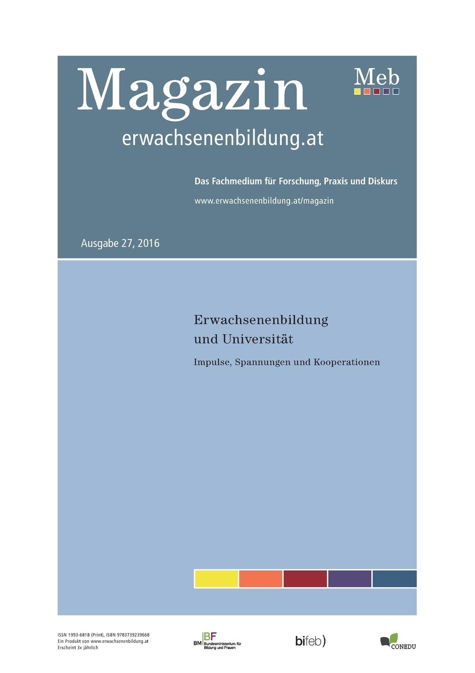 Erwachsenenbildung und Universit t. Impulse, Spannungen und Kooperationen