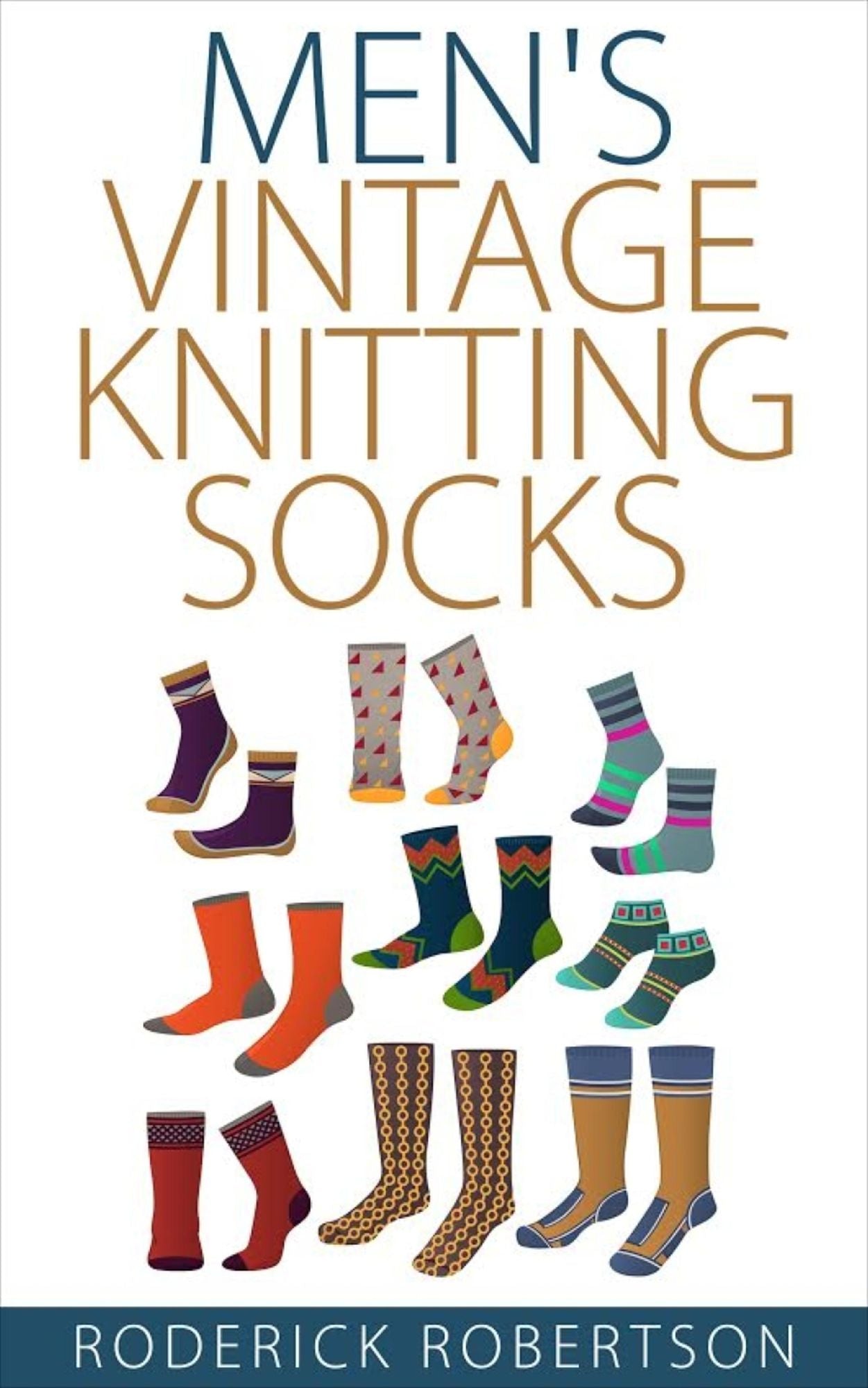 Men's Vintage Knitting Socks