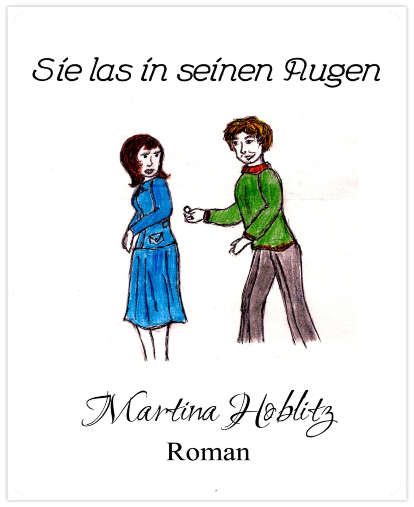 Sie las in seinen Augen